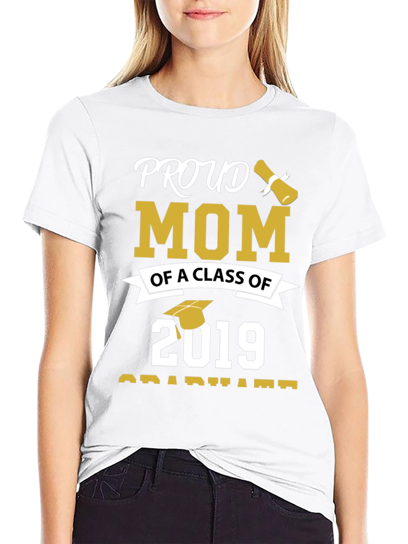 Proud Mom Class of 2019 Graduation T-Shirt
