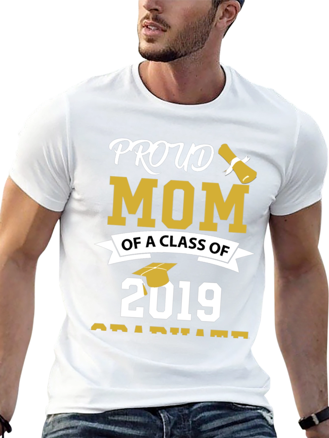 Proud Mom Class of 2019 Graduation T-Shirt