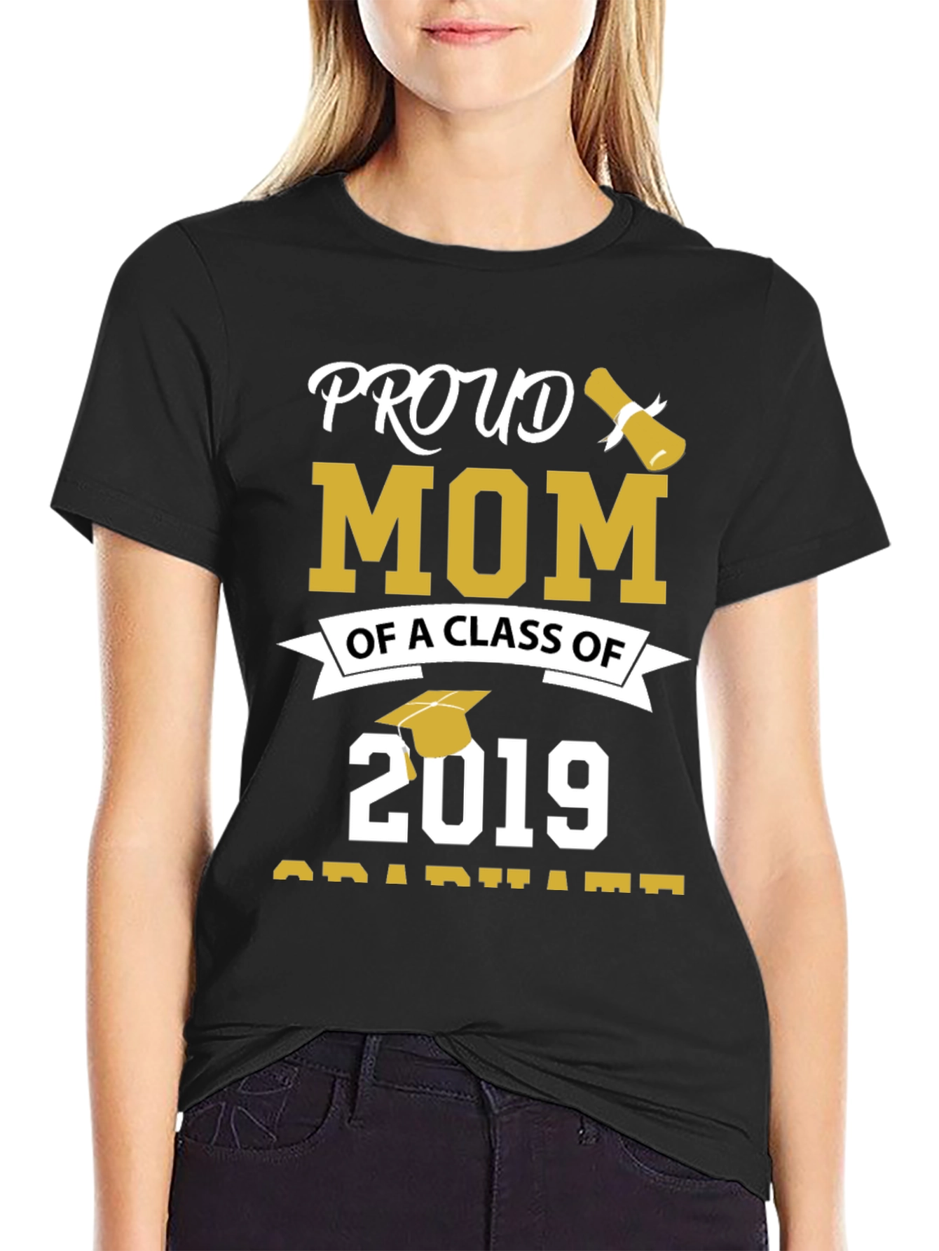 Proud Mom Class of 2019 Graduation T-Shirt