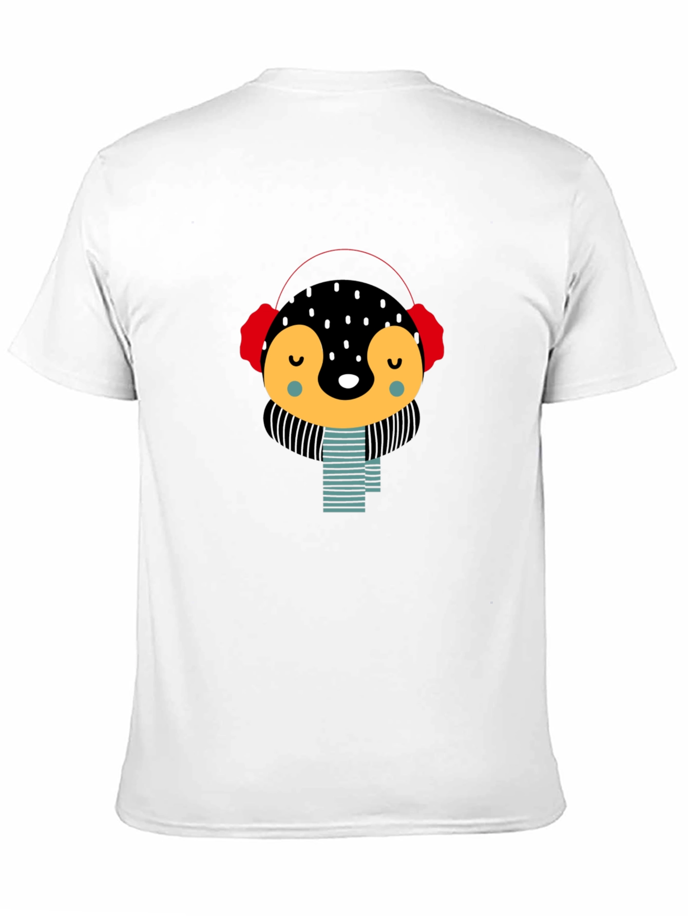 Cute Penguin Graphic Tee - Winter Style Shirt