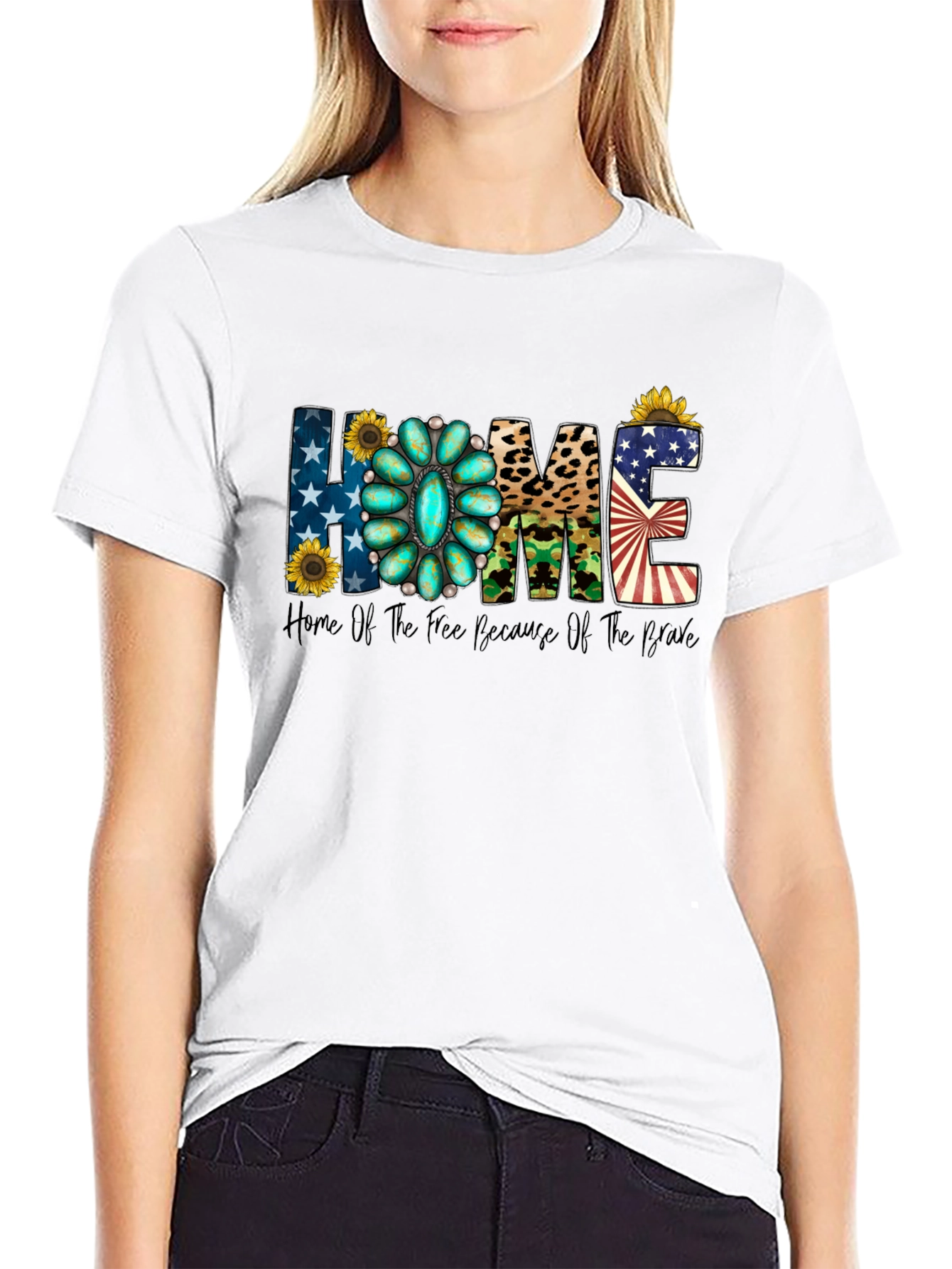 Home of the Free Graphic Tee