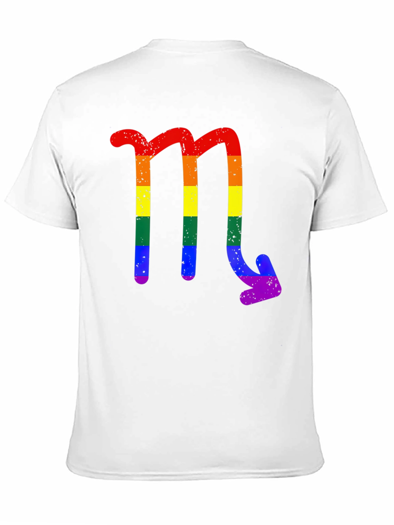 Rainbow Scorpio Zodiac T-Shirt