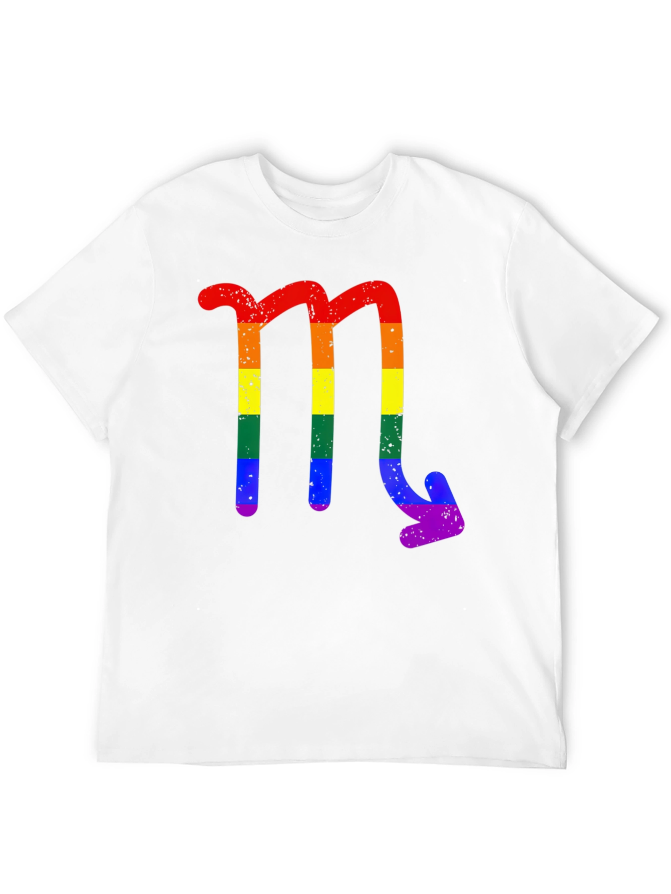 Rainbow Scorpio Zodiac T-Shirt