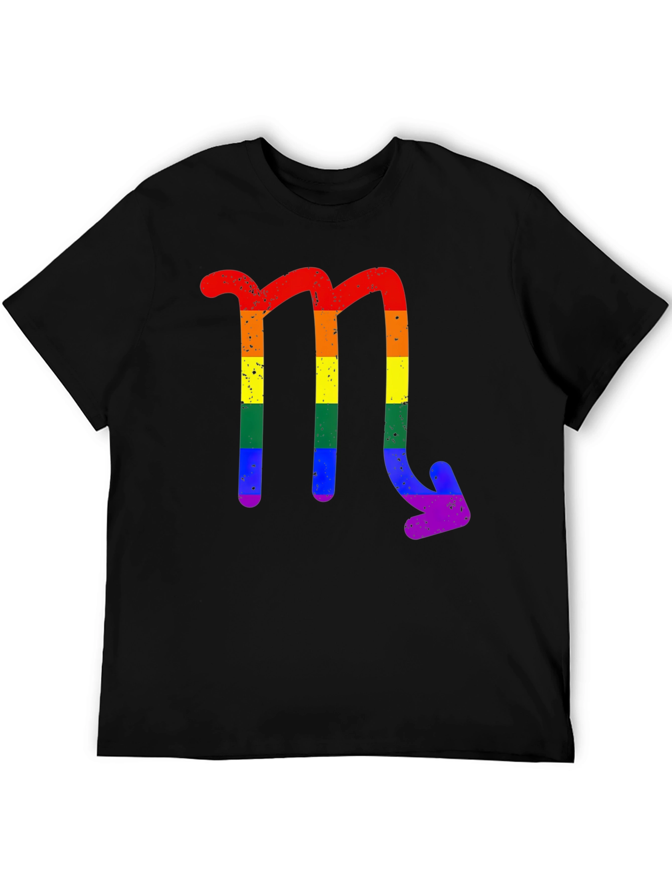 Rainbow Scorpio Zodiac T-Shirt