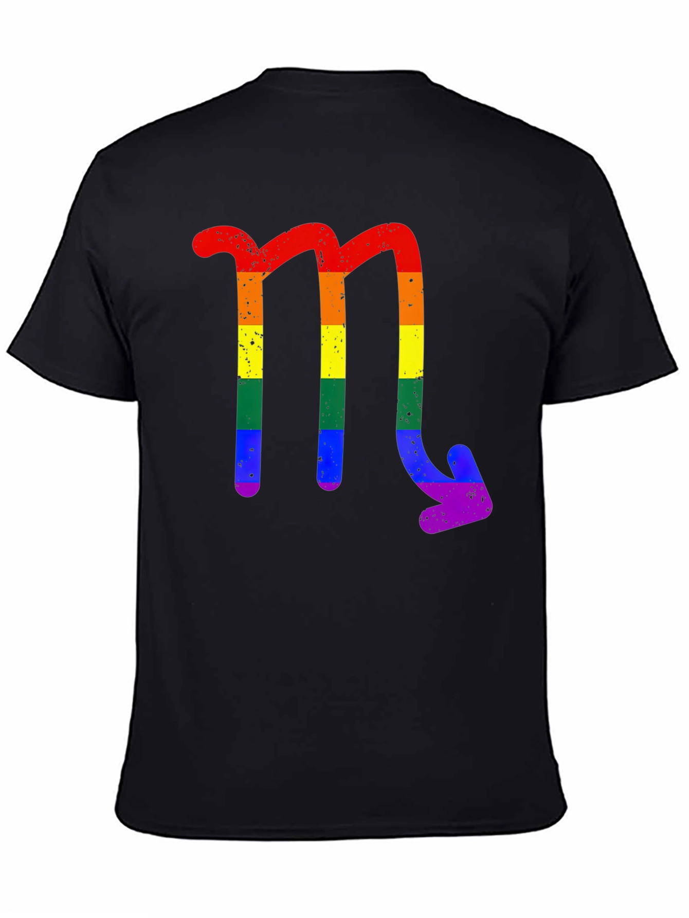 Rainbow Scorpio Zodiac T-Shirt