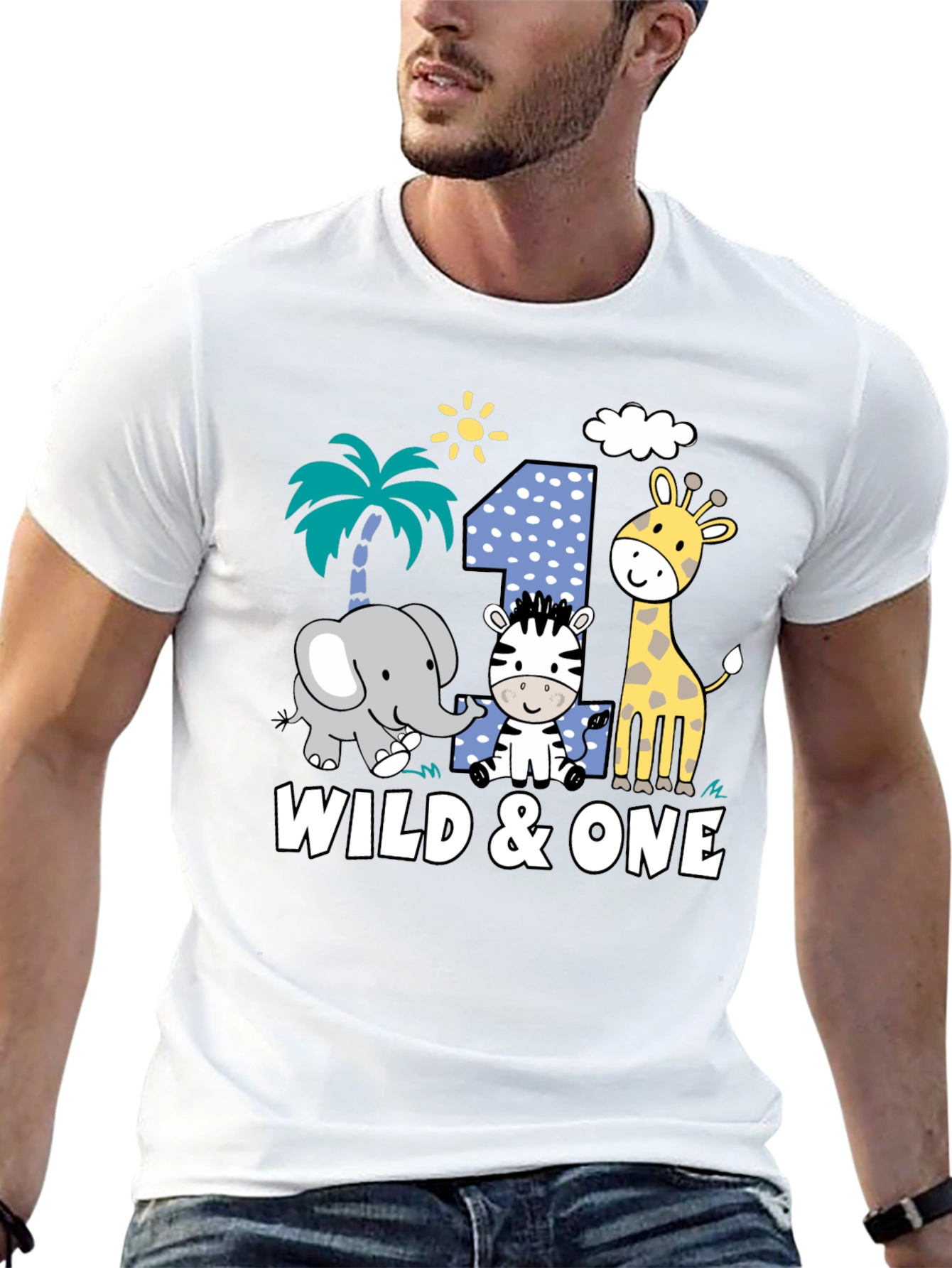 Wild & One 1st Birthday T-Shirt