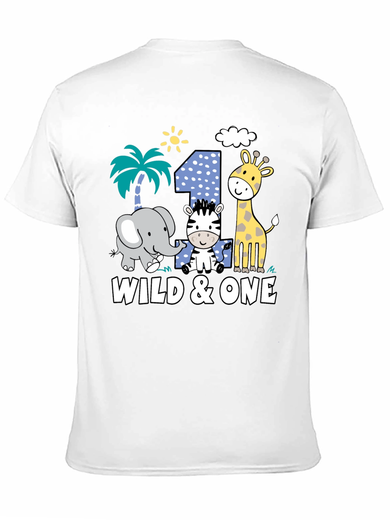 Wild & One 1st Birthday T-Shirt