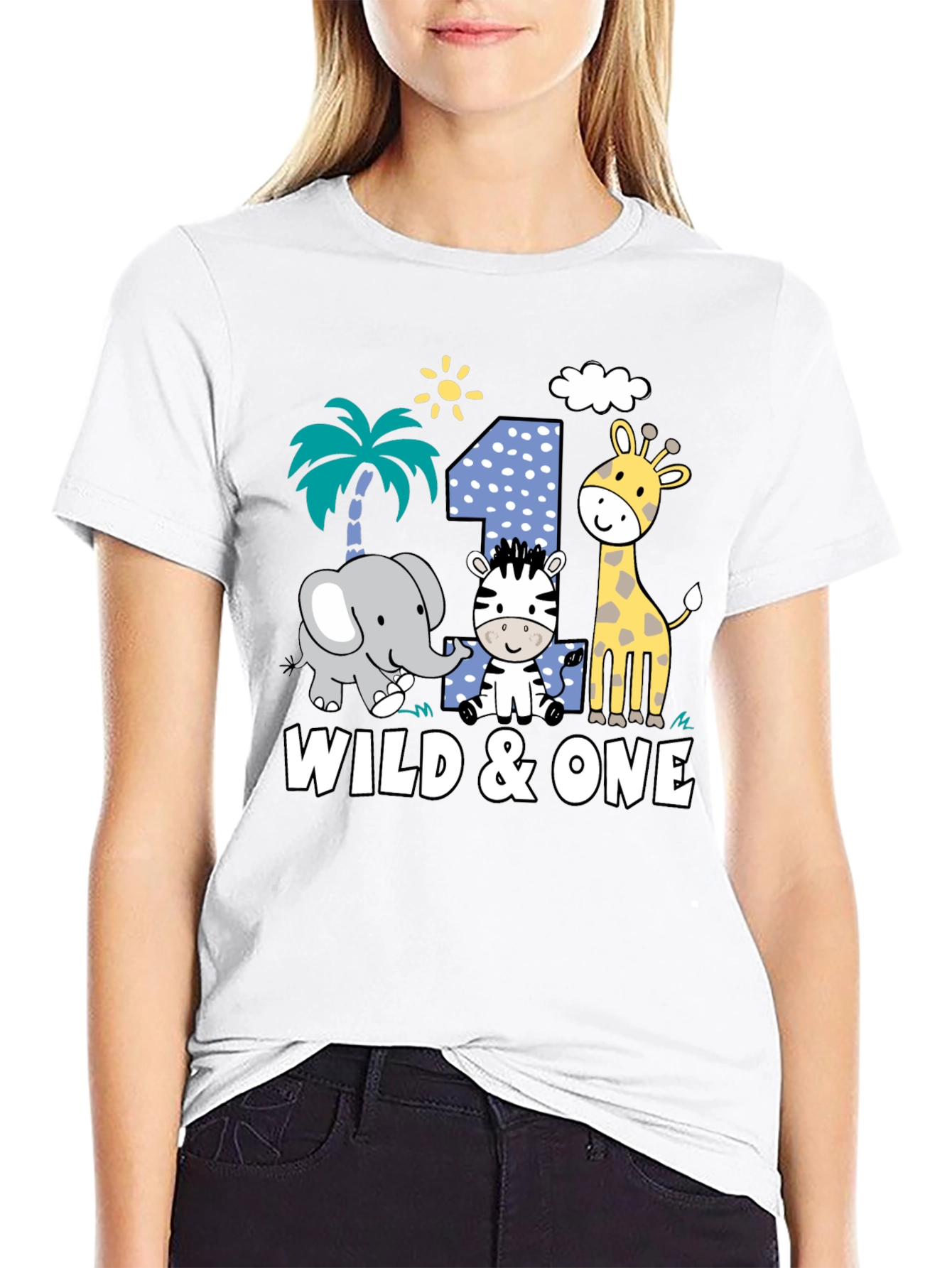 Wild & One 1st Birthday T-Shirt
