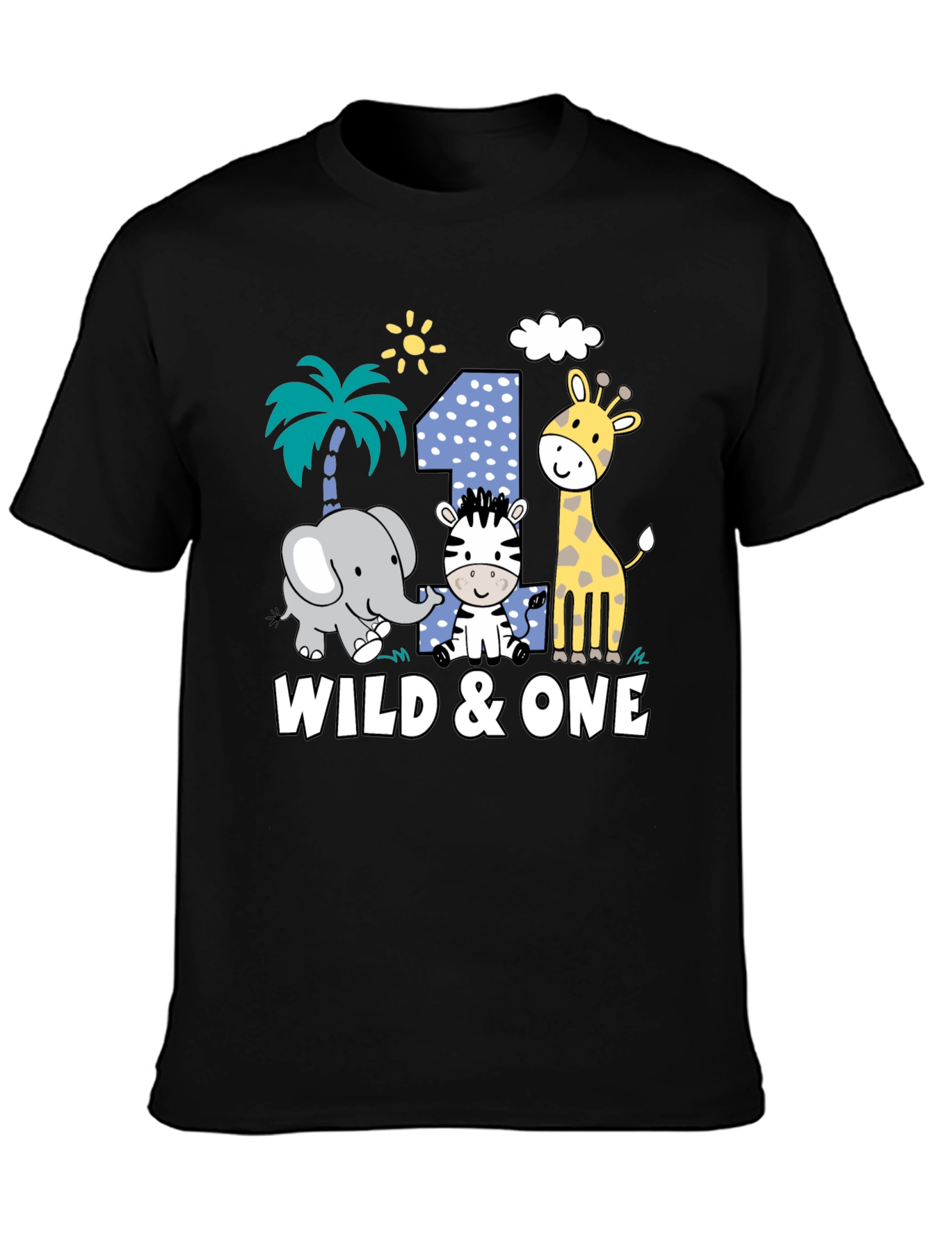 Wild & One 1st Birthday T-Shirt