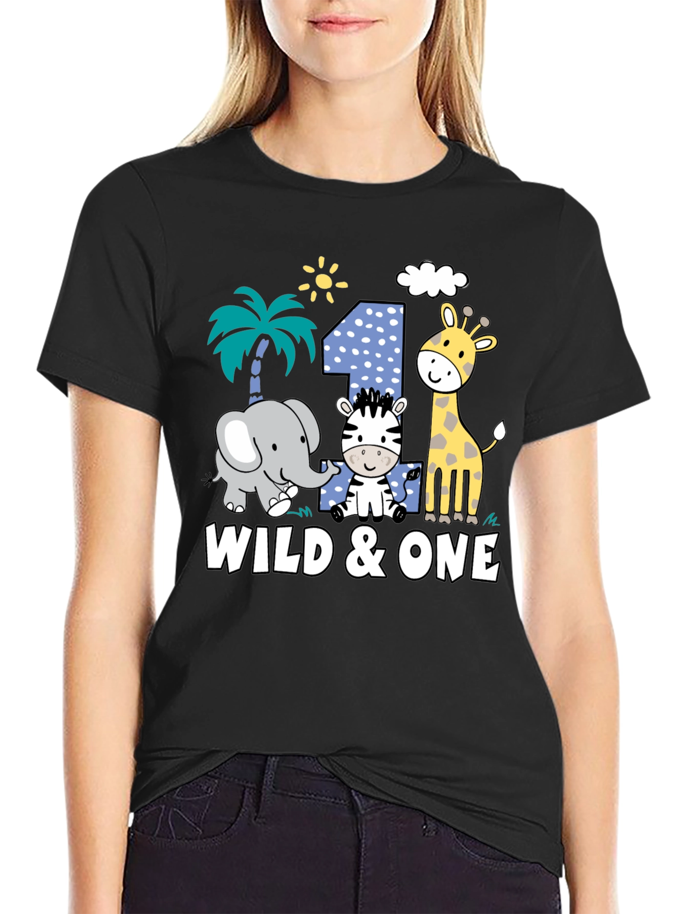 Wild & One 1st Birthday T-Shirt