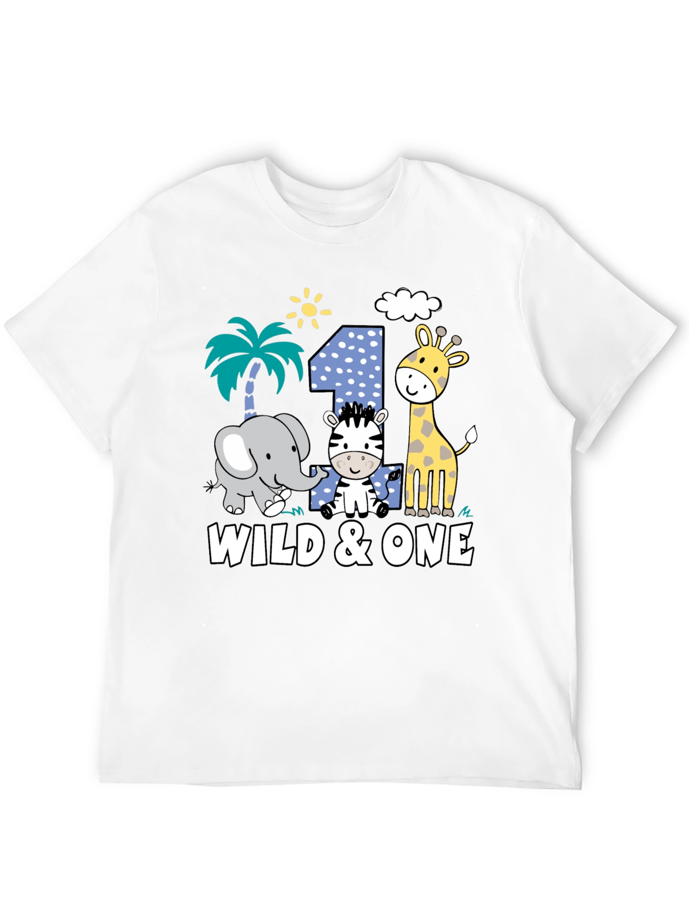 Wild & One 1st Birthday T-Shirt