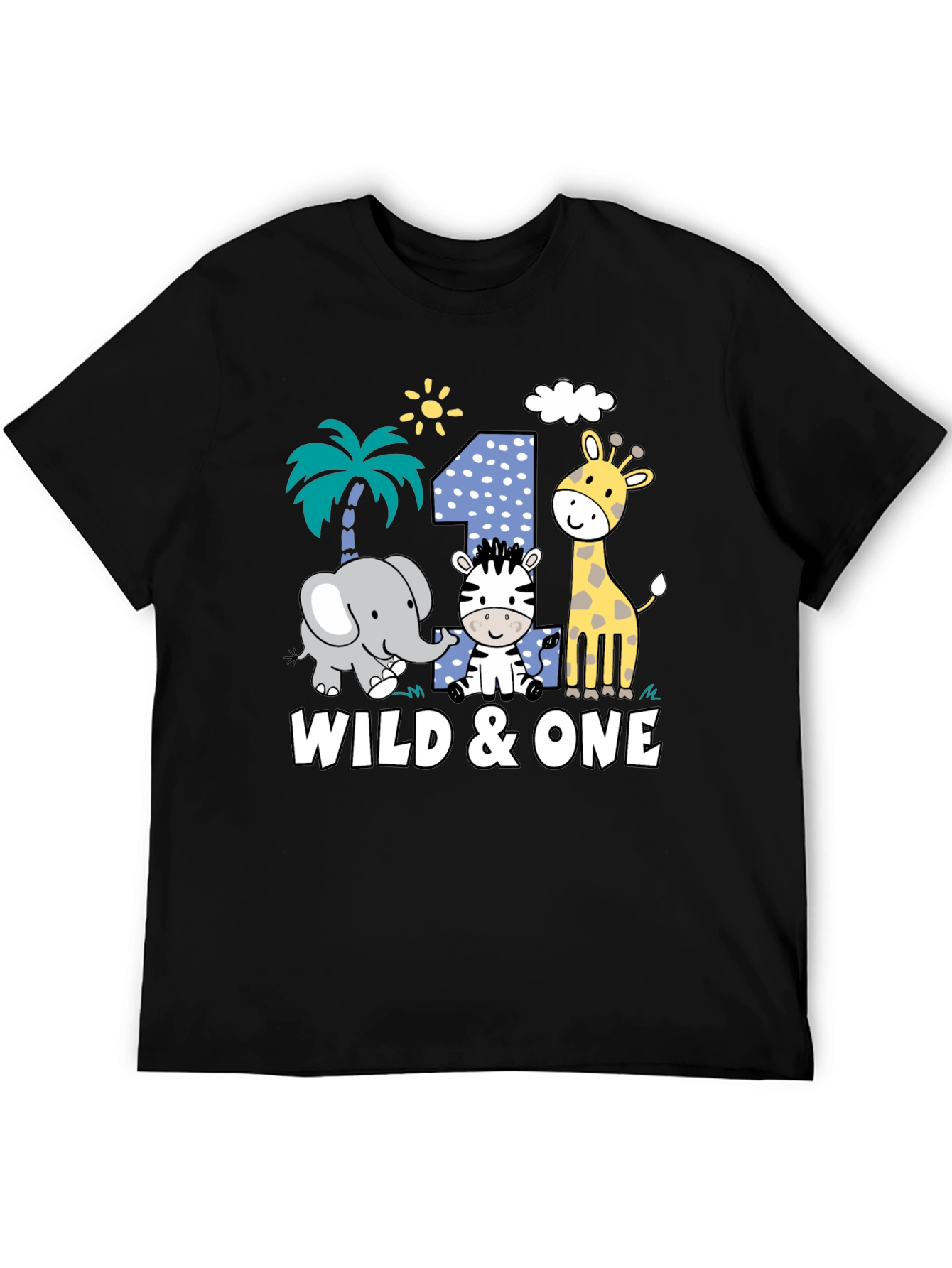 Wild & One 1st Birthday T-Shirt