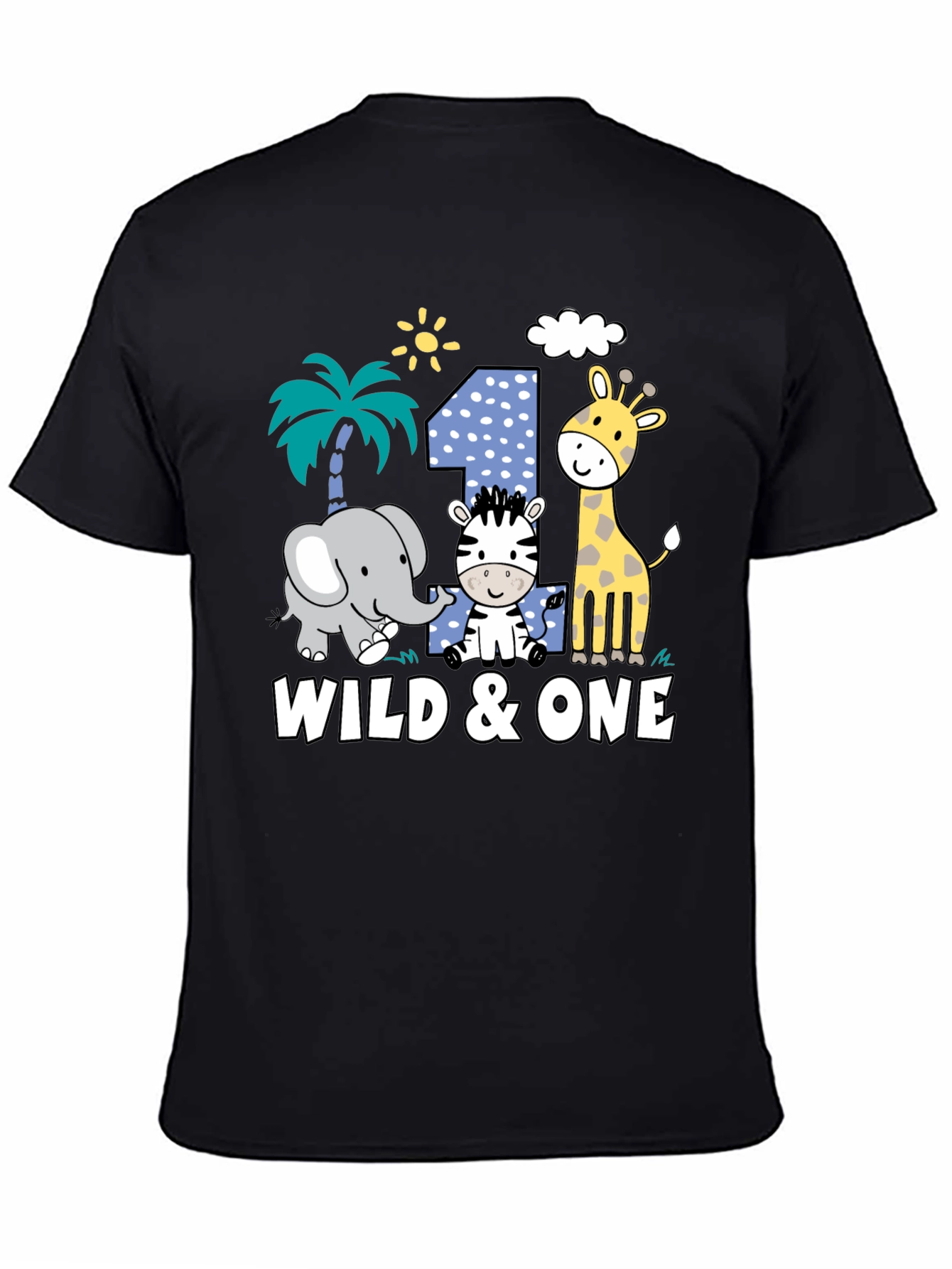 Wild & One 1st Birthday T-Shirt