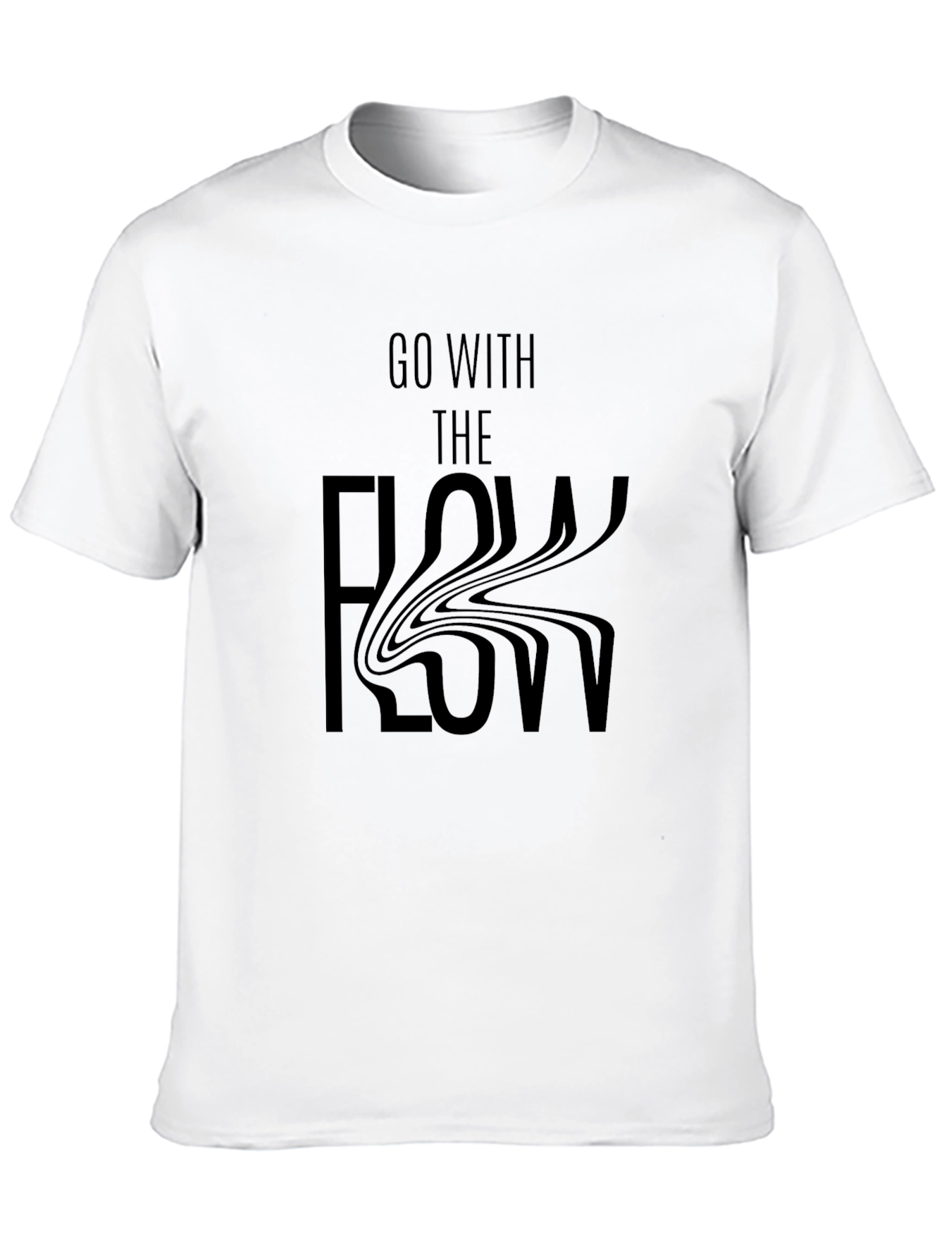 Go With The Flow Graphic T-Shirt
