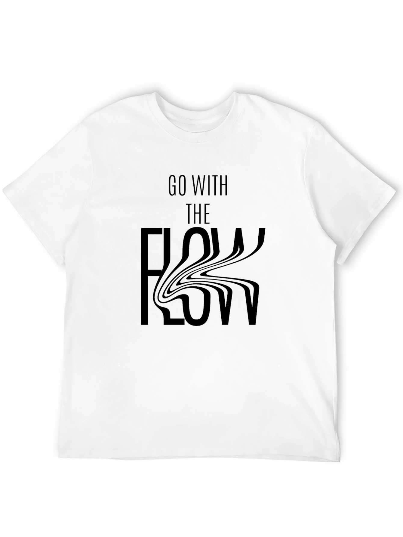 Go With The Flow Graphic T-Shirt