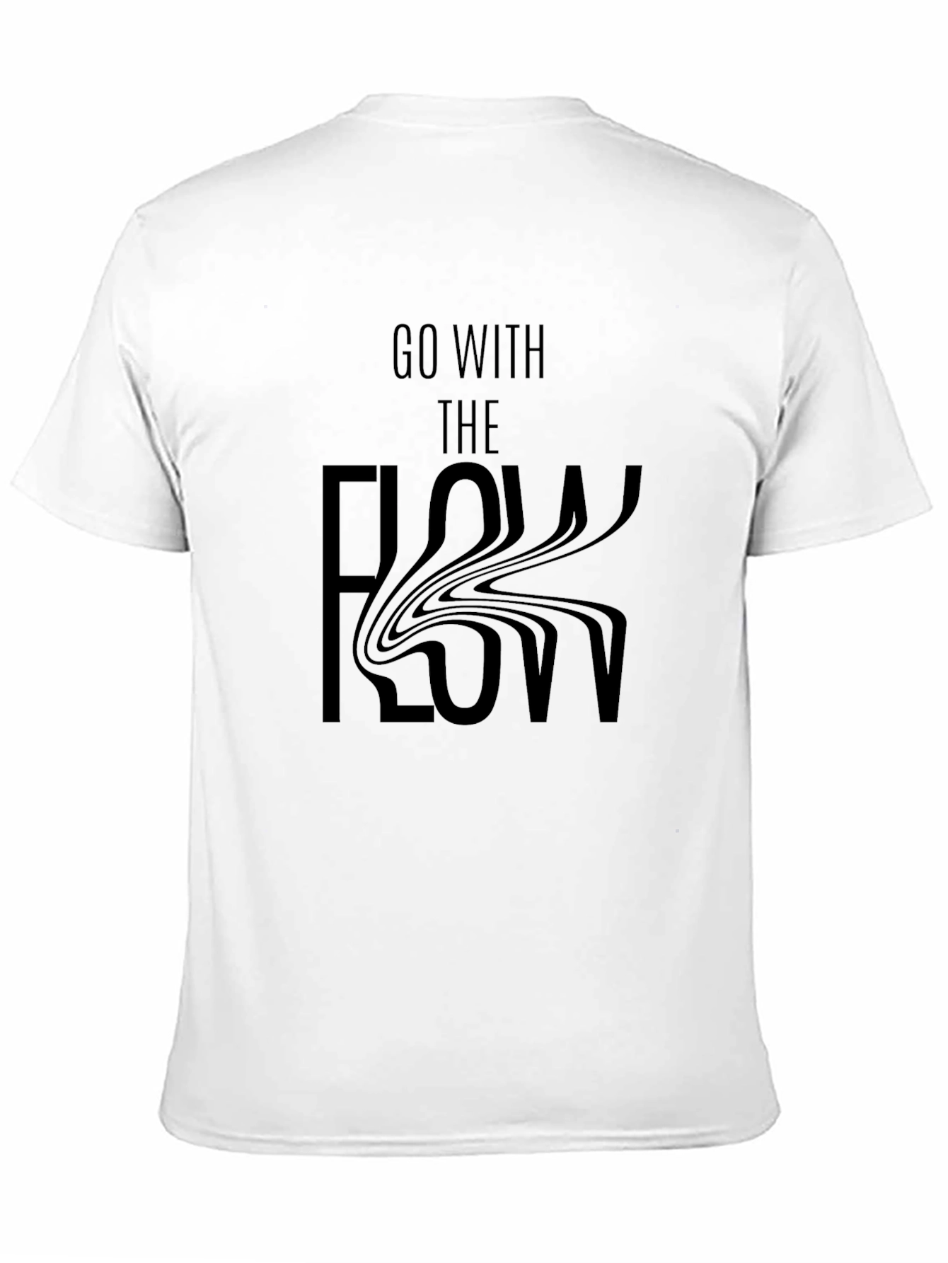 Go With The Flow Graphic T-Shirt