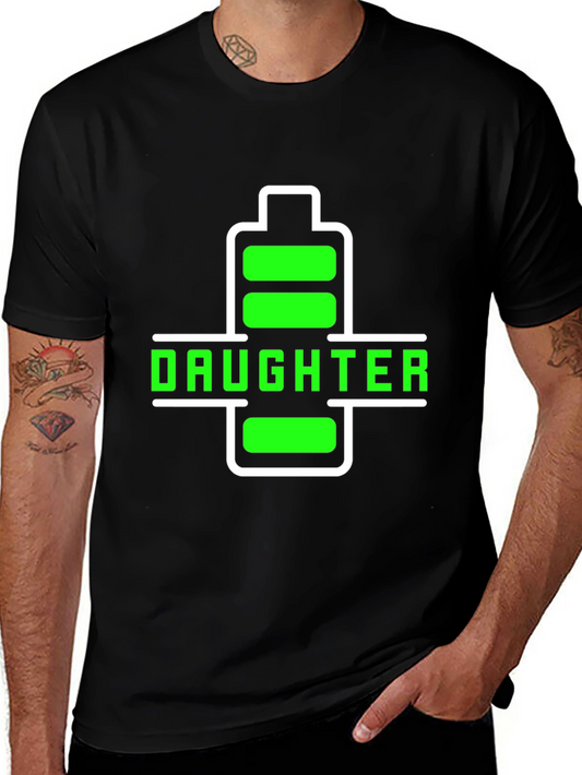 Daughter Battery T-Shirt - Recharge Your Love!