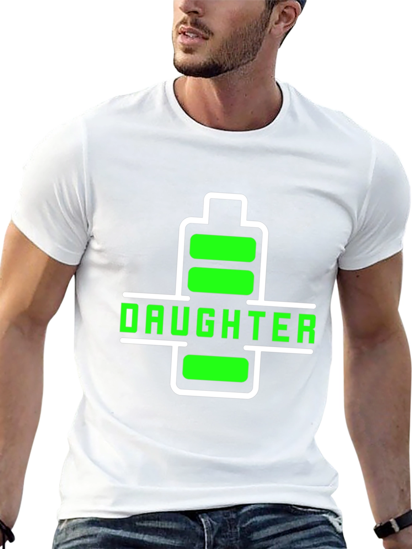 Daughter Battery T-Shirt - Recharge Your Love!