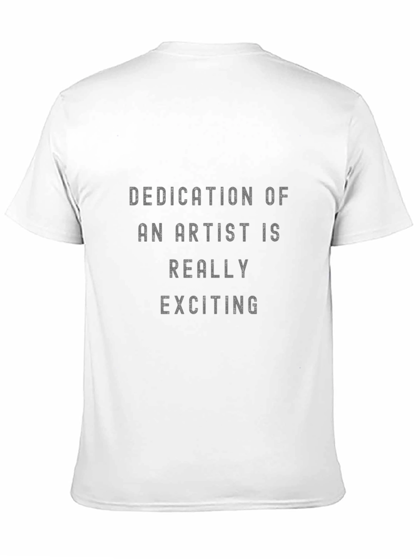 Dedication of An Artist Black Graphic T-Shirt