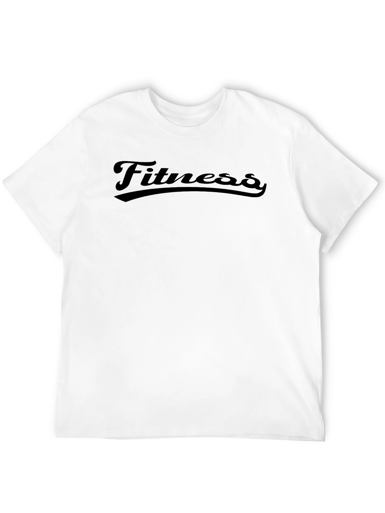 Fitness Graphic Tee - Black