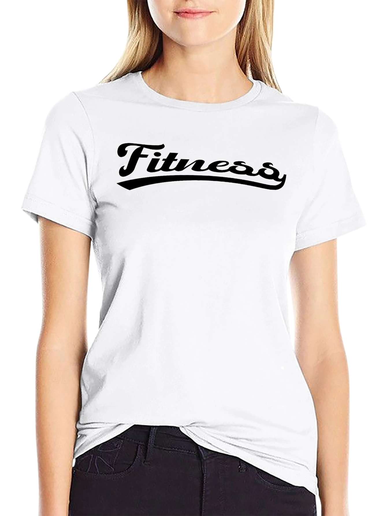 Fitness Graphic Tee - Black