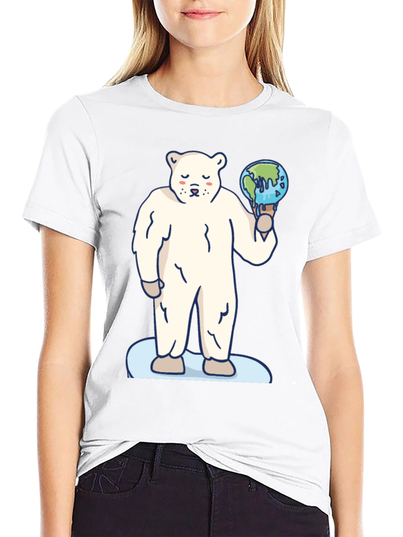 Climate Change Polar Bear T-Shirt