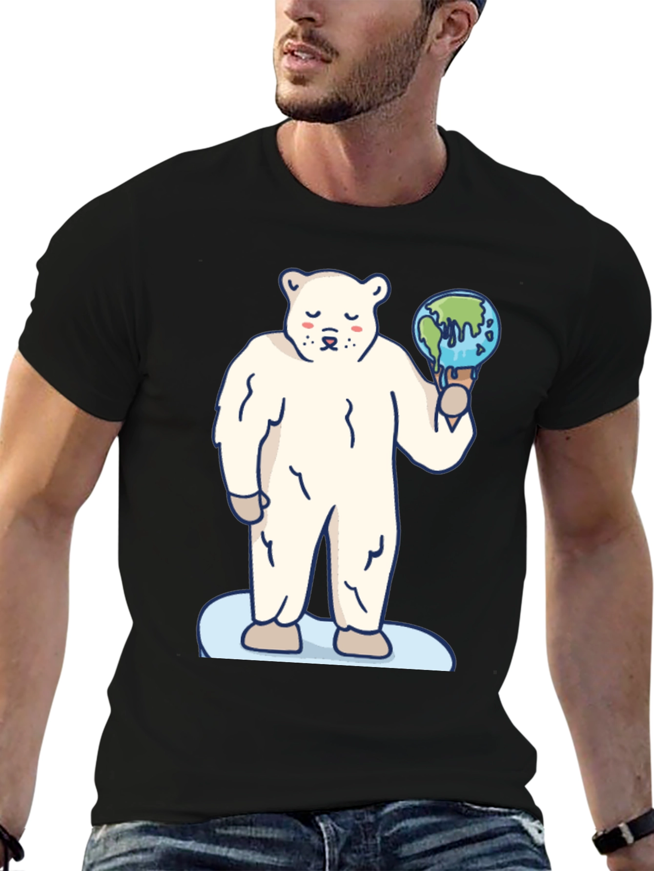 Climate Change Polar Bear T-Shirt