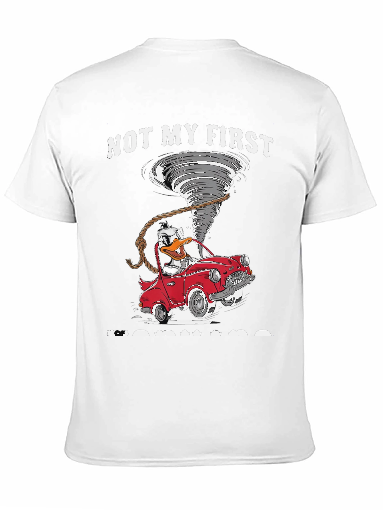 Duck Tornado Car T-Shirt
