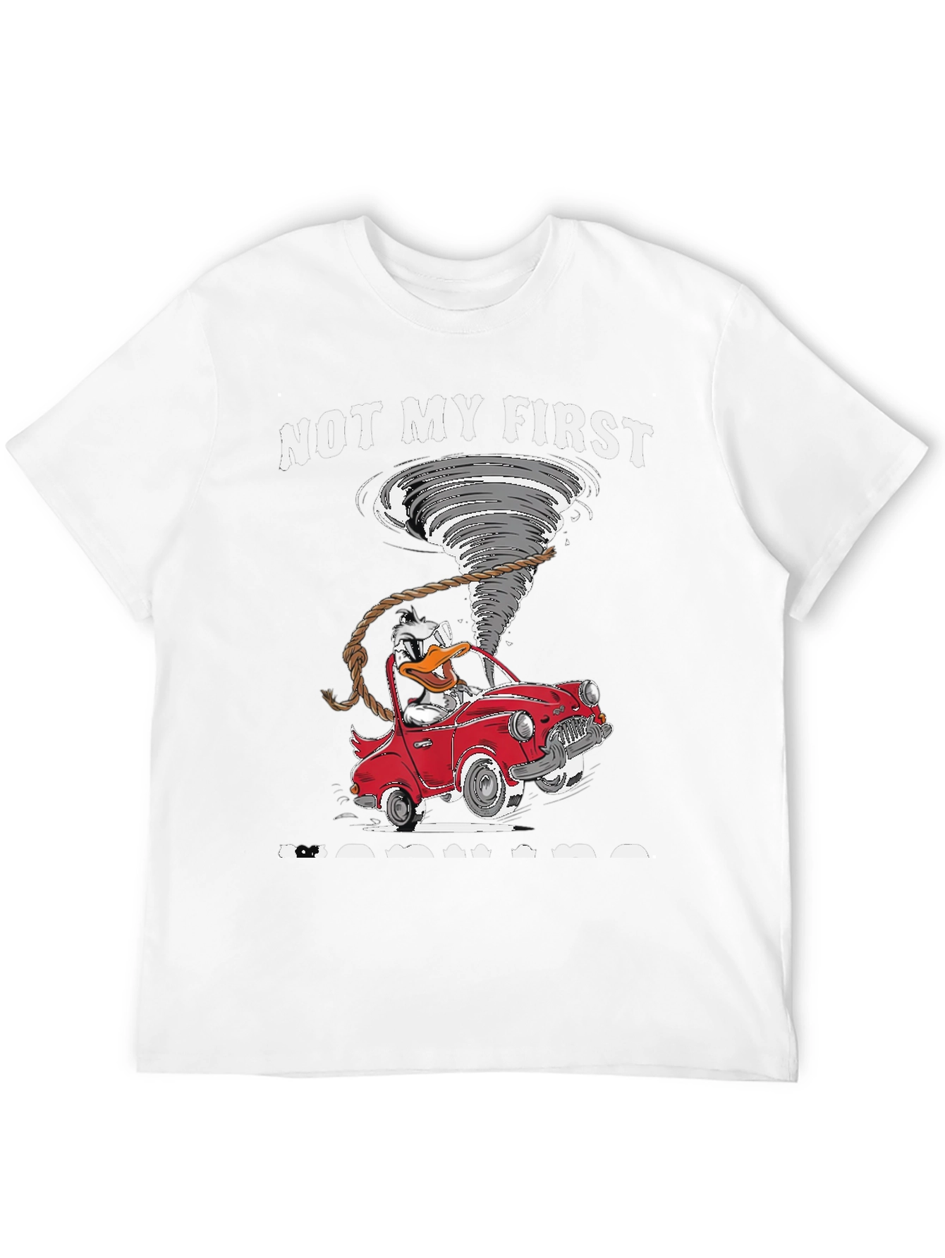 Duck Tornado Car T-Shirt