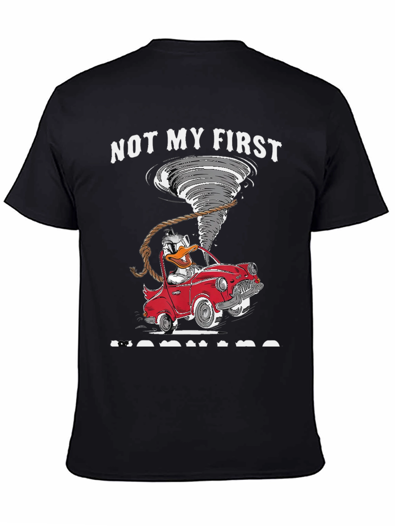 Duck Tornado Car T-Shirt