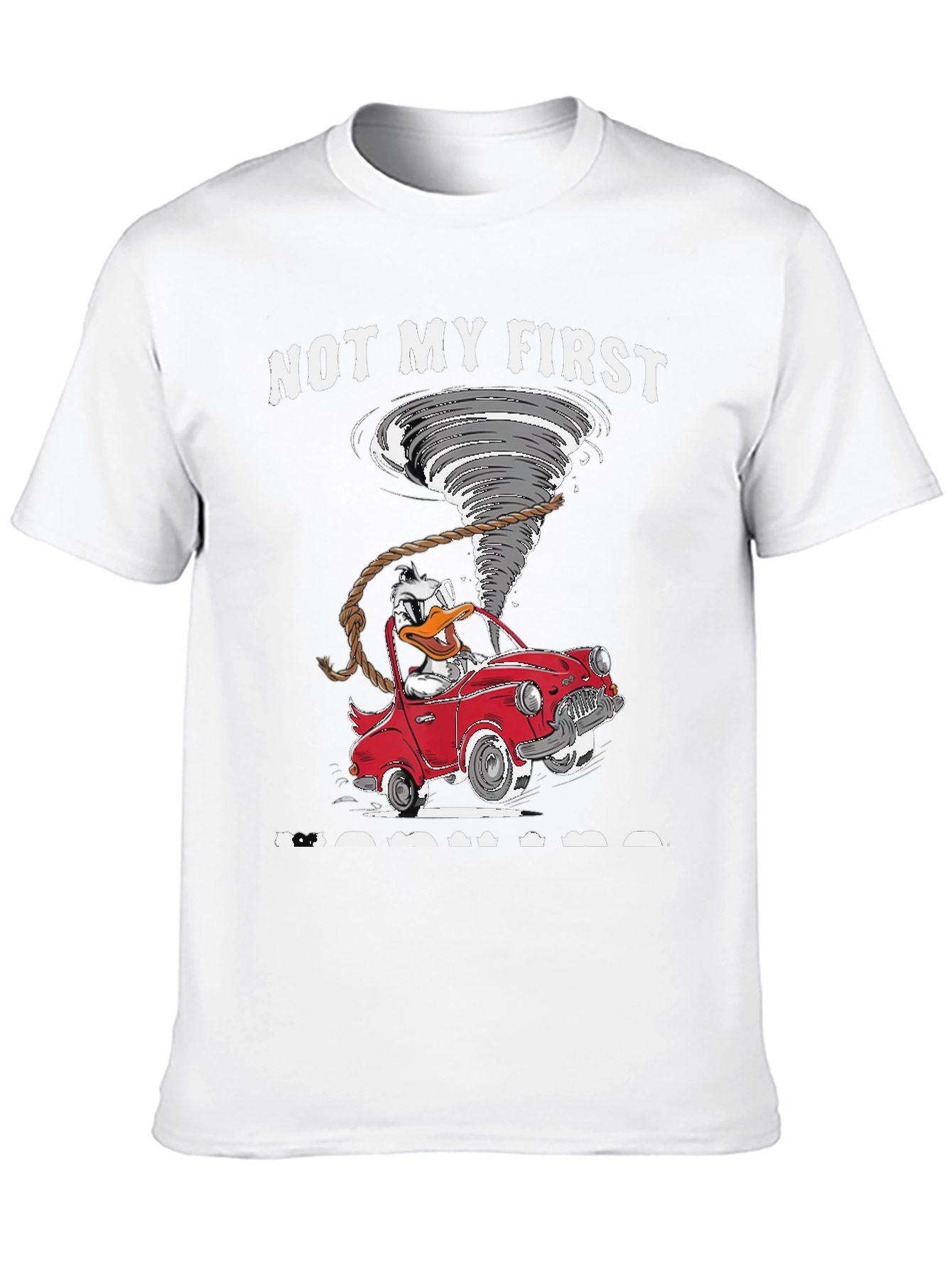 Duck Tornado Car T-Shirt