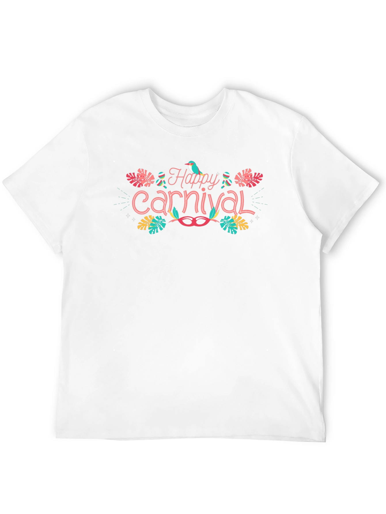Happy Carnival Black T-Shirt