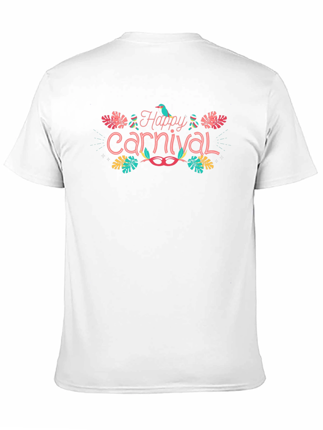 Happy Carnival Black T-Shirt