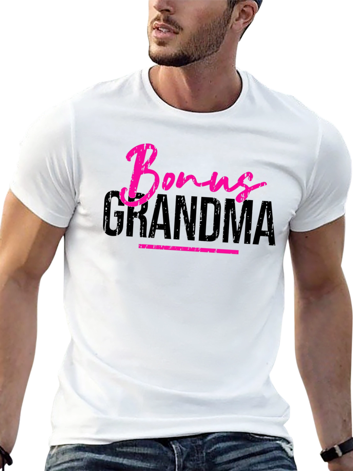 Bonus Grandma Graphic T-Shirt