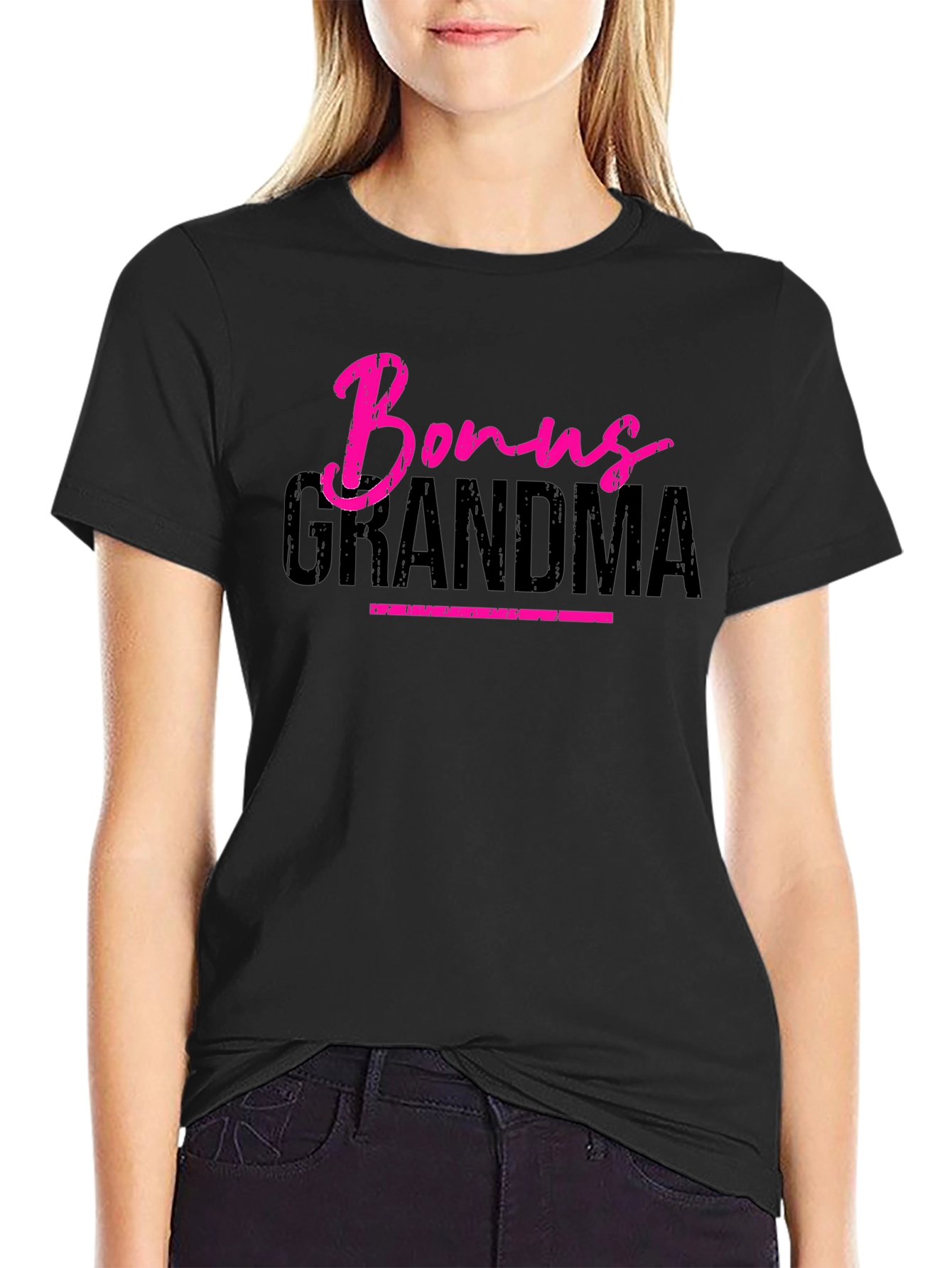 Bonus Grandma Graphic T-Shirt