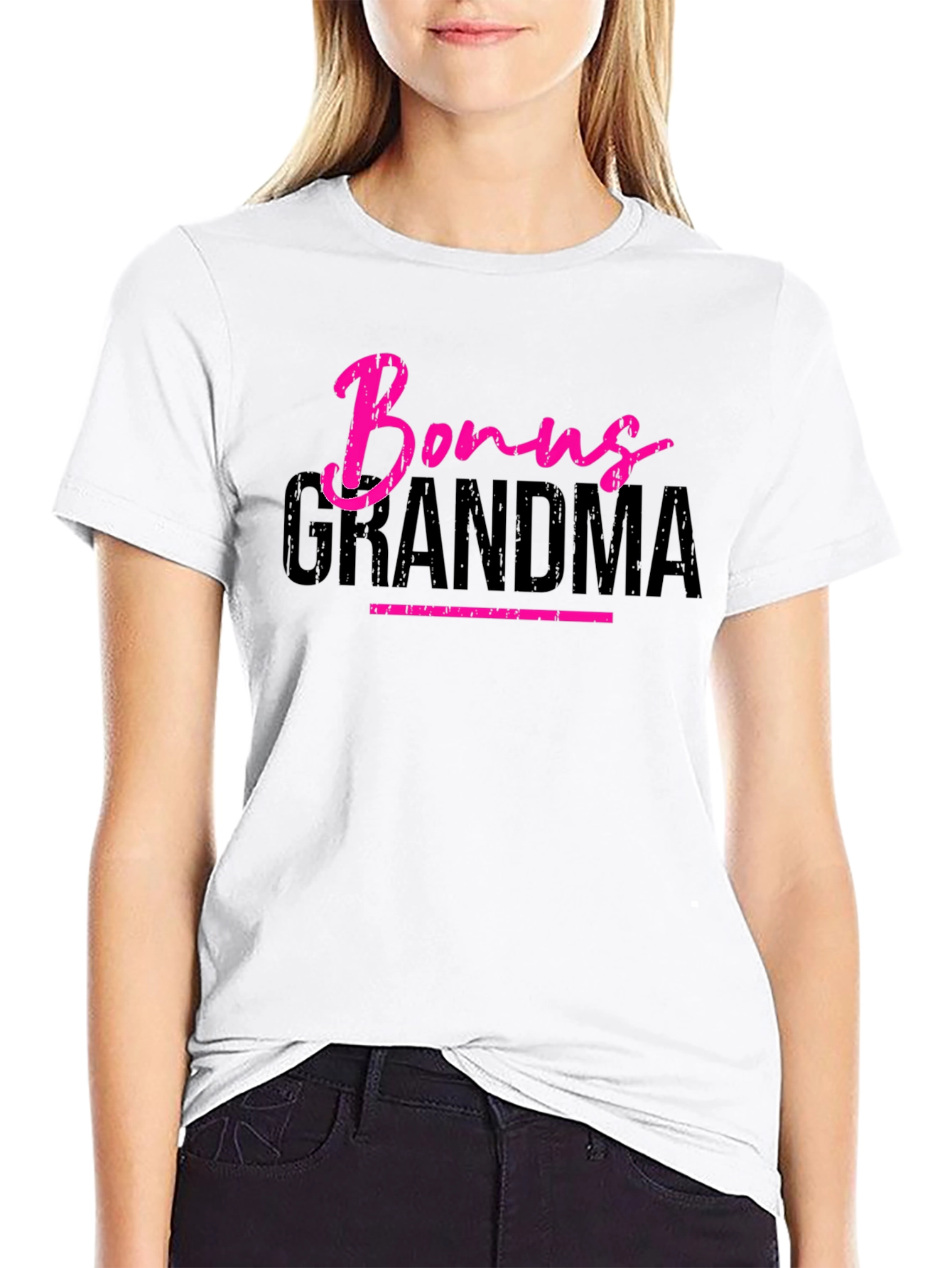 Bonus Grandma Graphic T-Shirt