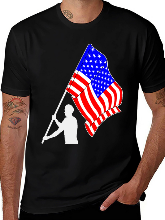American Flag T-Shirt - Patriotic Pride
