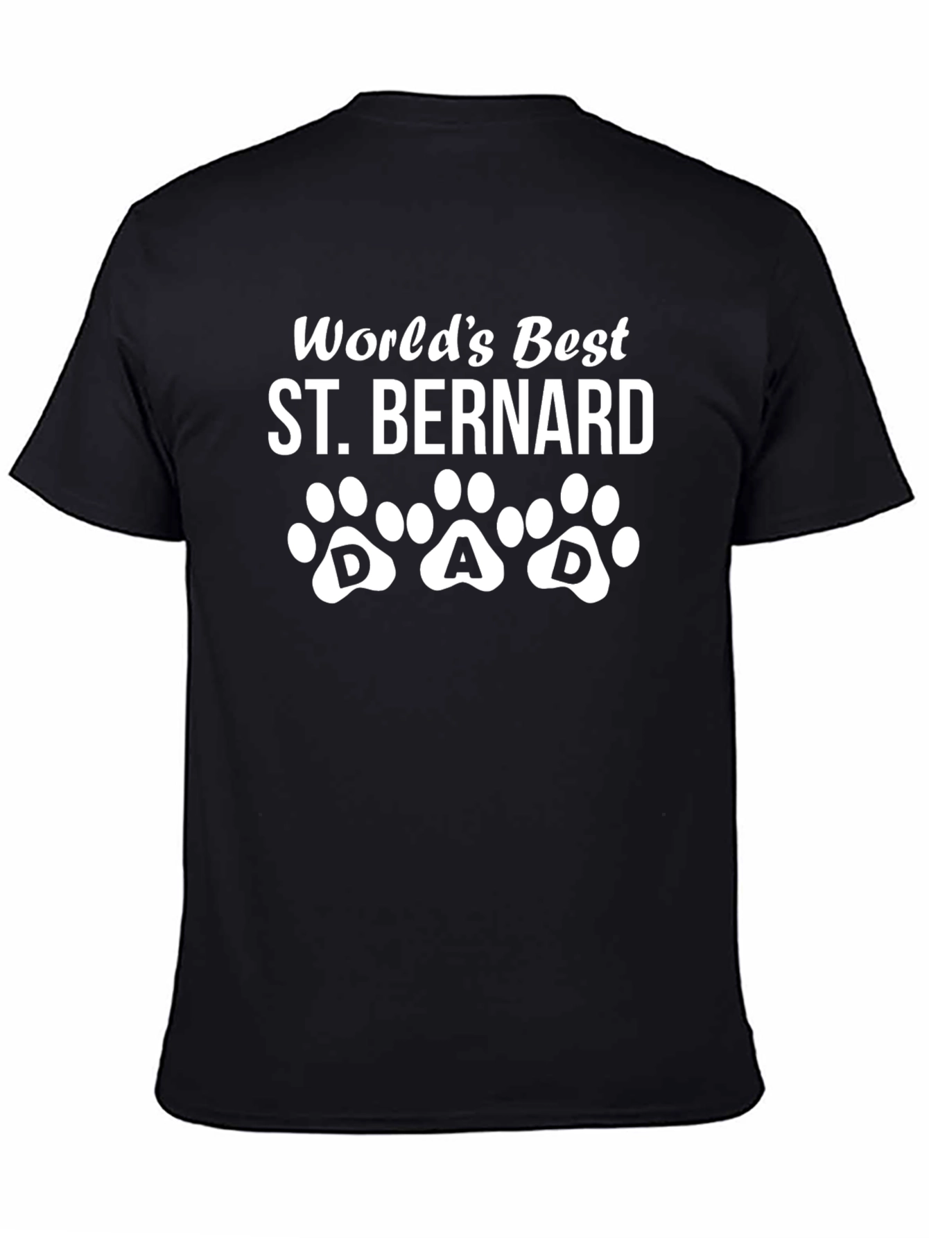 Worlds Best St. Bernard Dad T-Shirt