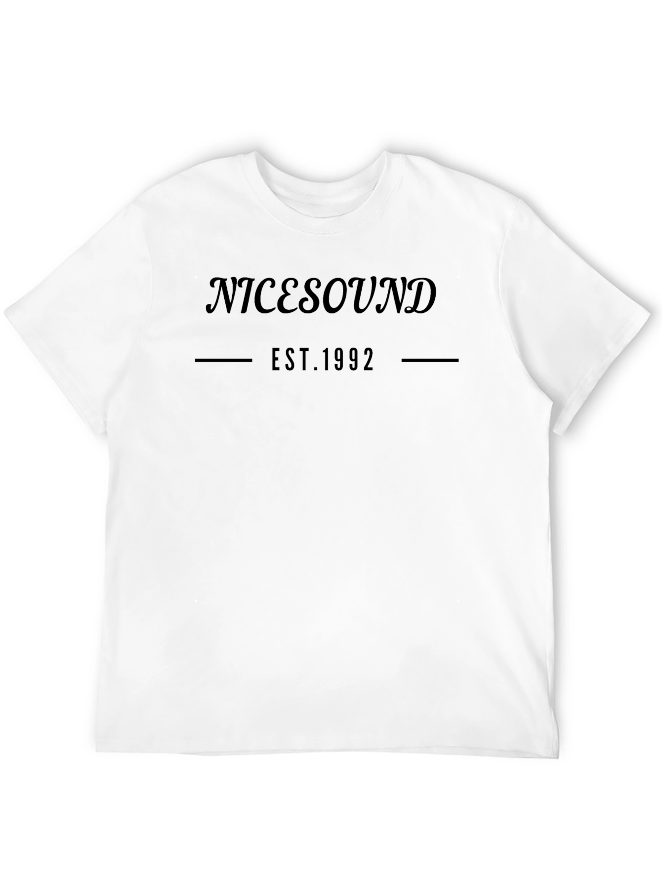 NiceSound Est. 1992 Classic Black Tee
