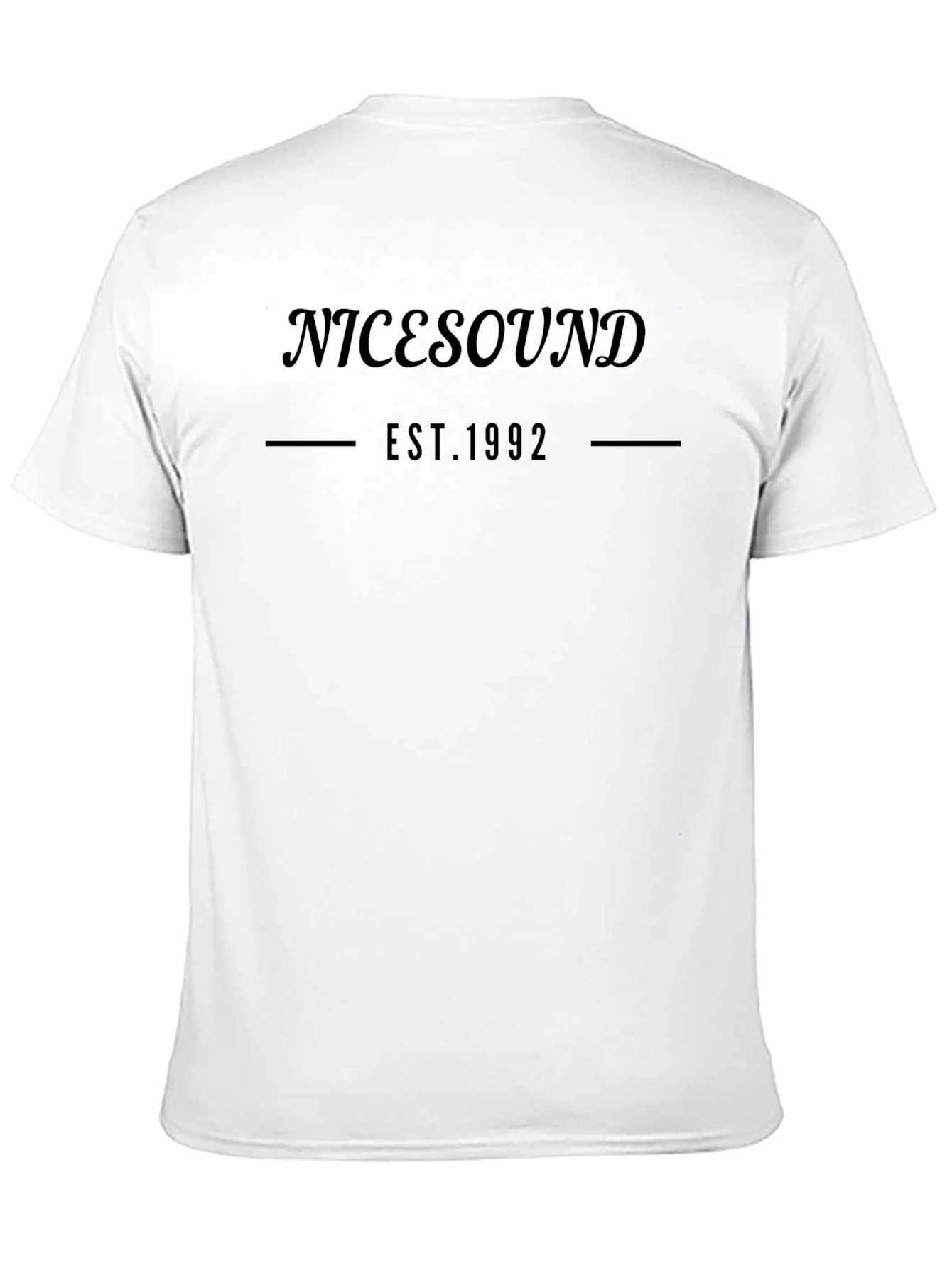 NiceSound Est. 1992 Classic Black Tee