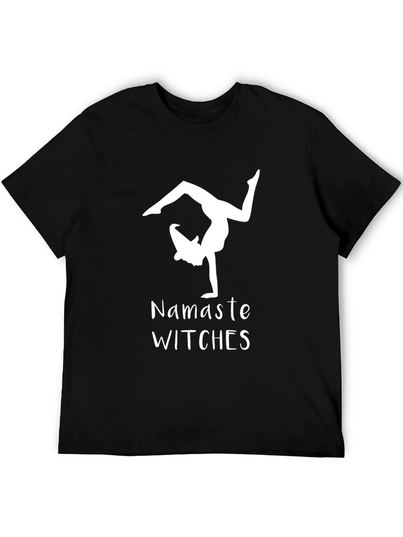 Namaste Witches T-Shirt - Yoga Witch Tee