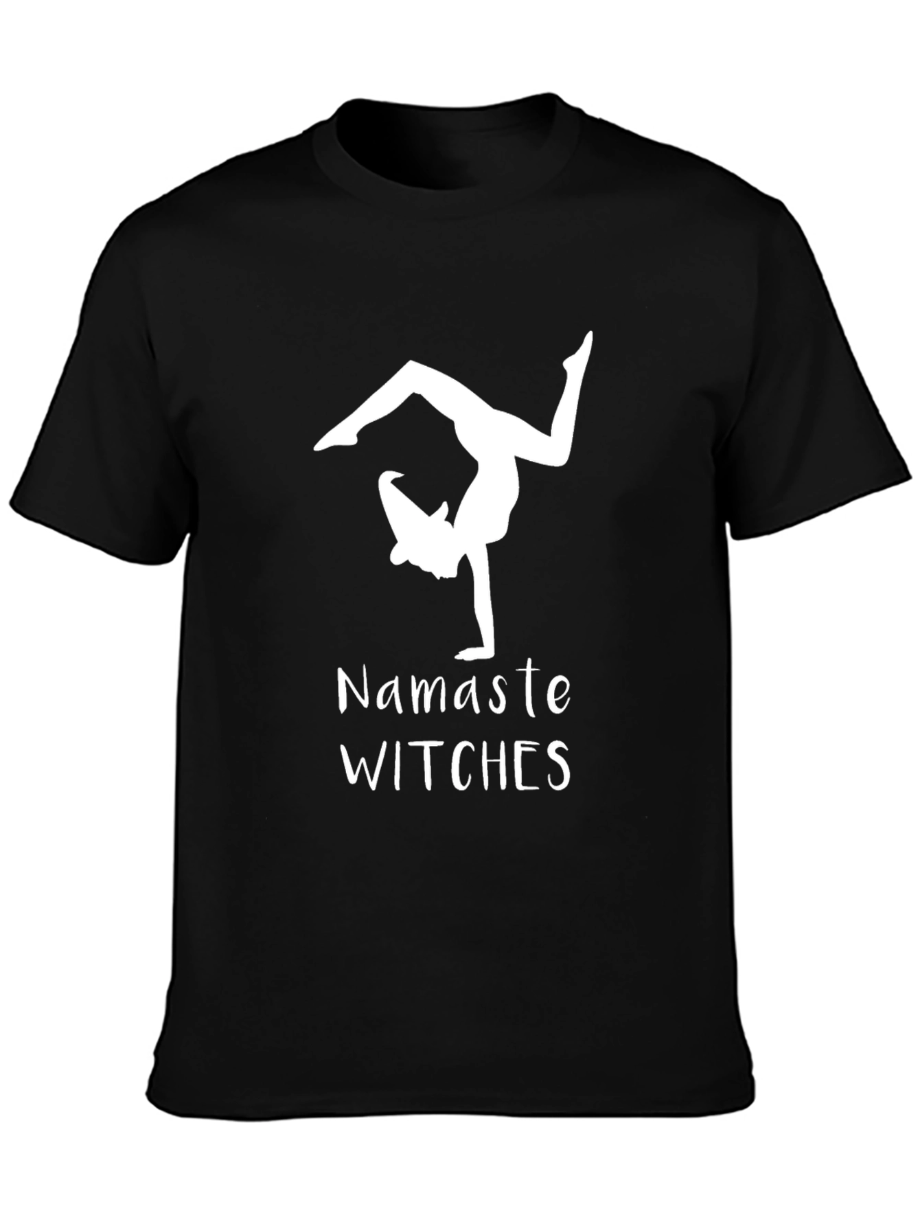 Namaste Witches T-Shirt - Yoga Witch Tee
