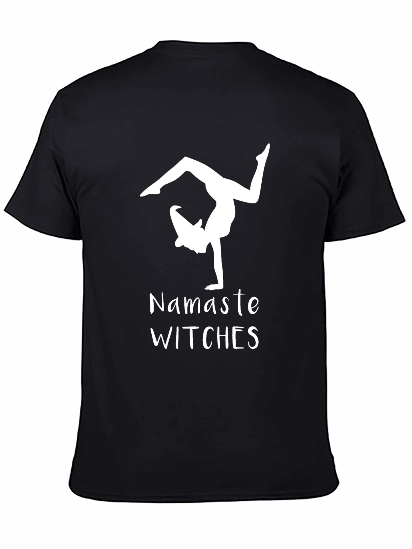 Namaste Witches T-Shirt - Yoga Witch Tee