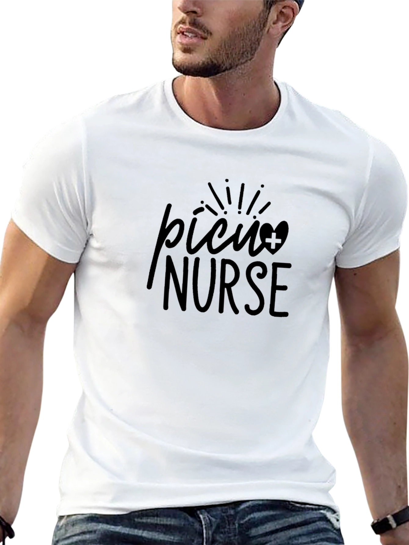 PICU Nurse Graphic T-Shirt