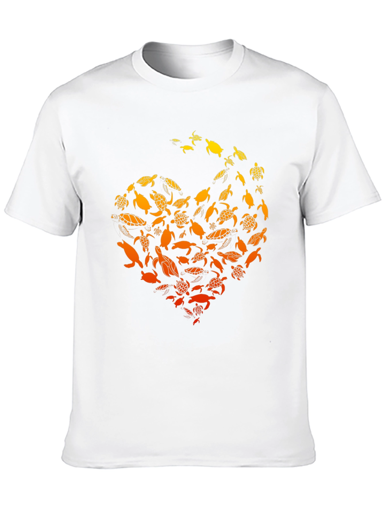 Turtle Love Graphic T-Shirt - Black