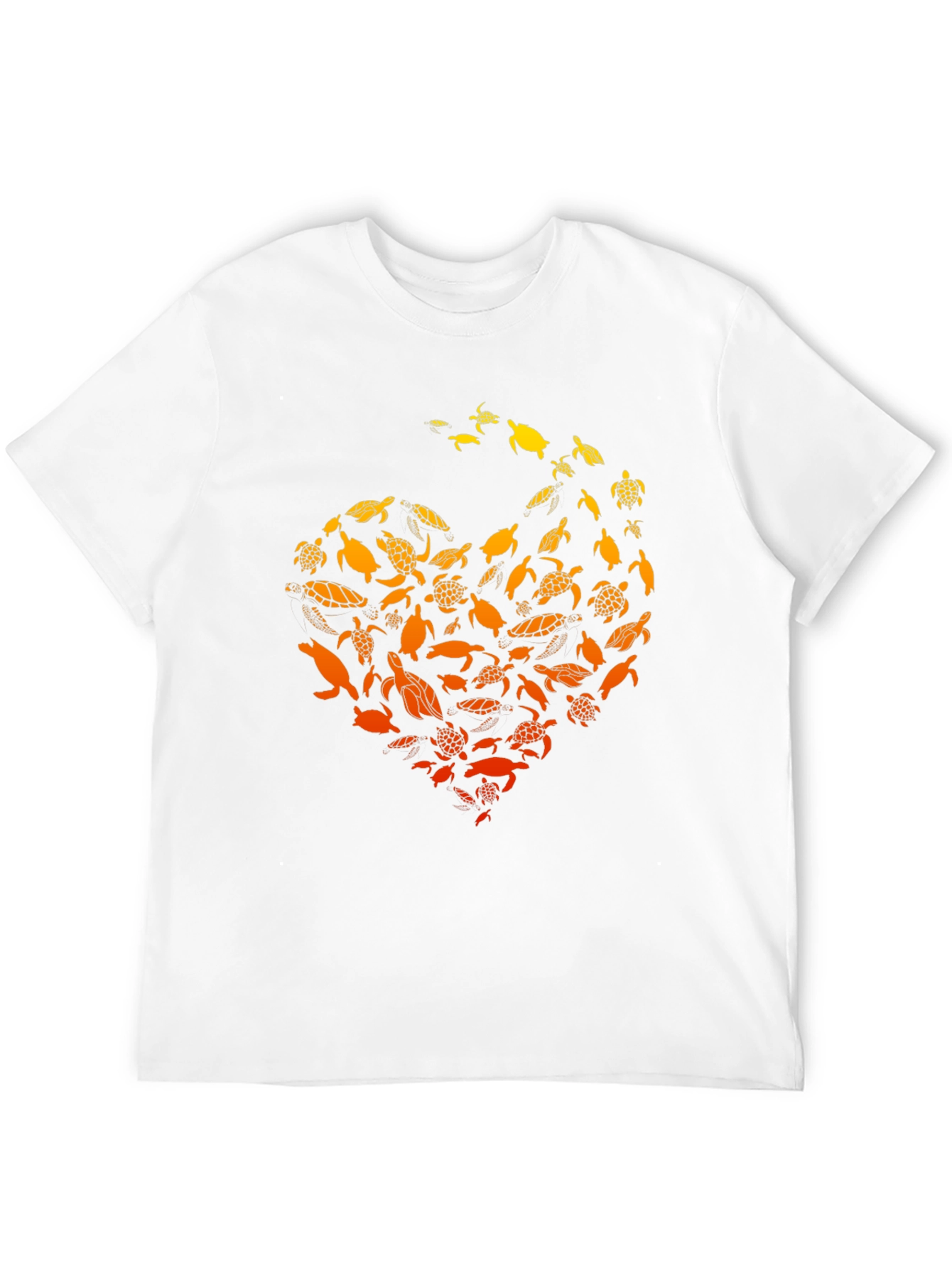 Turtle Love Graphic T-Shirt - Black