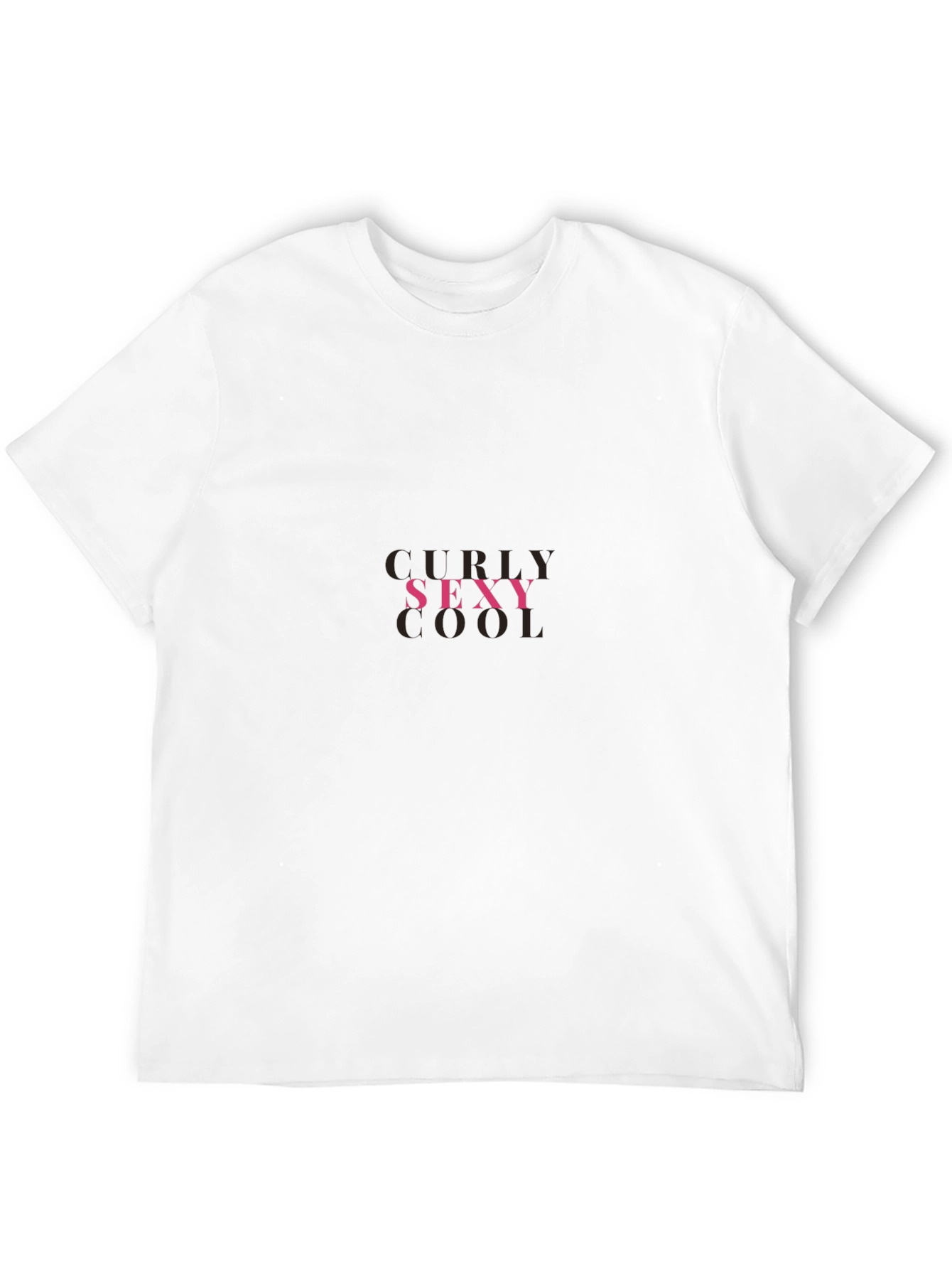 Curly Sexy Cool Graphic T-Shirt