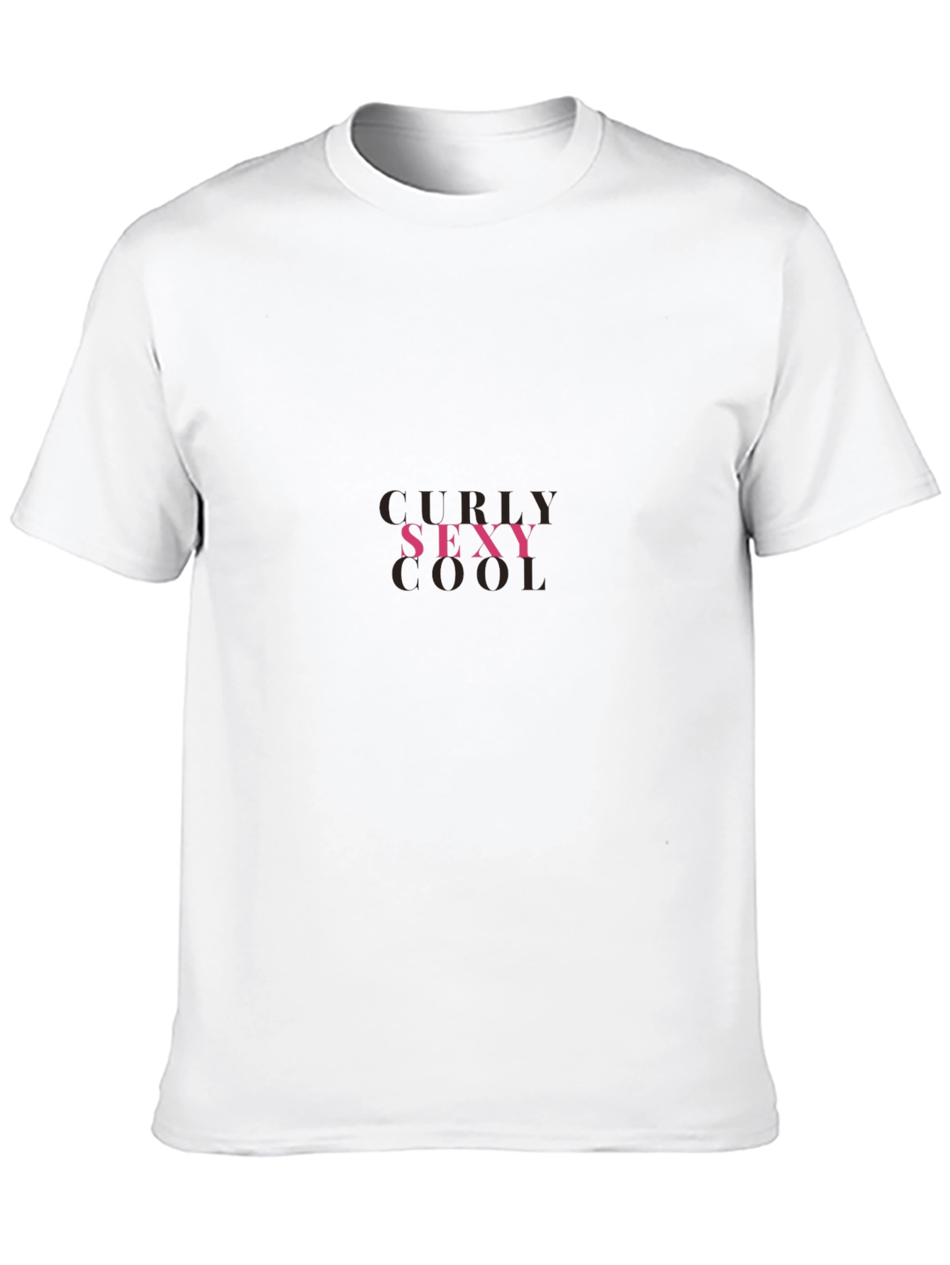 Curly Sexy Cool Graphic T-Shirt