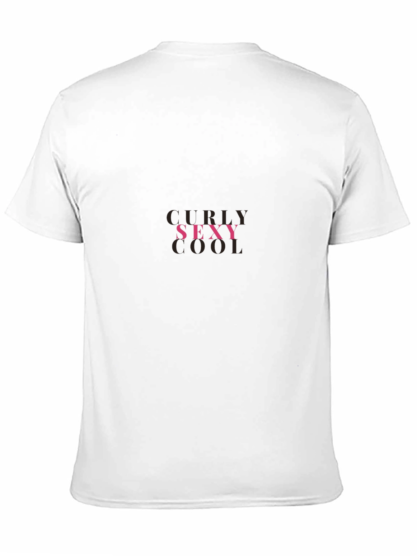 Curly Sexy Cool Graphic T-Shirt