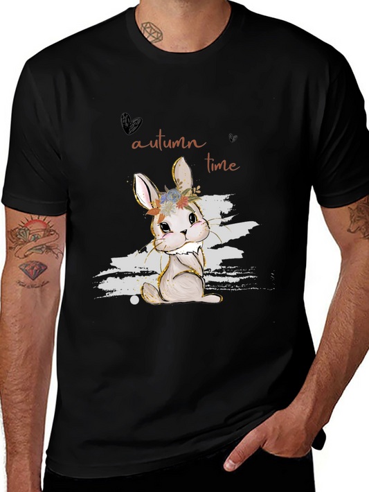 Autumn Time Rabbit T-Shirt